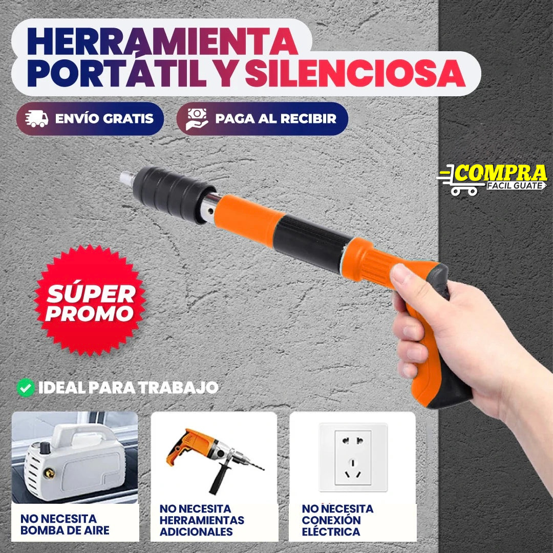 FijaPro XT™ Pistola de Clavos de Alto Impacto | ENVÍO GRATIS ⭐
